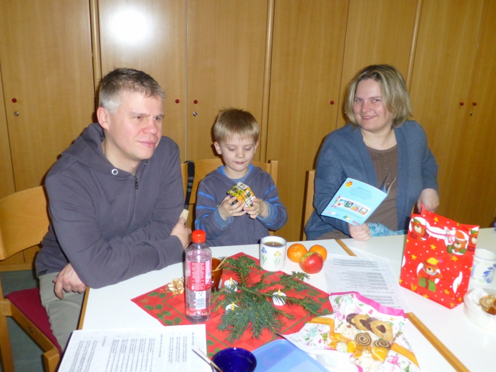 21.12.2012: Weihnachtsfeier bei den Kindern